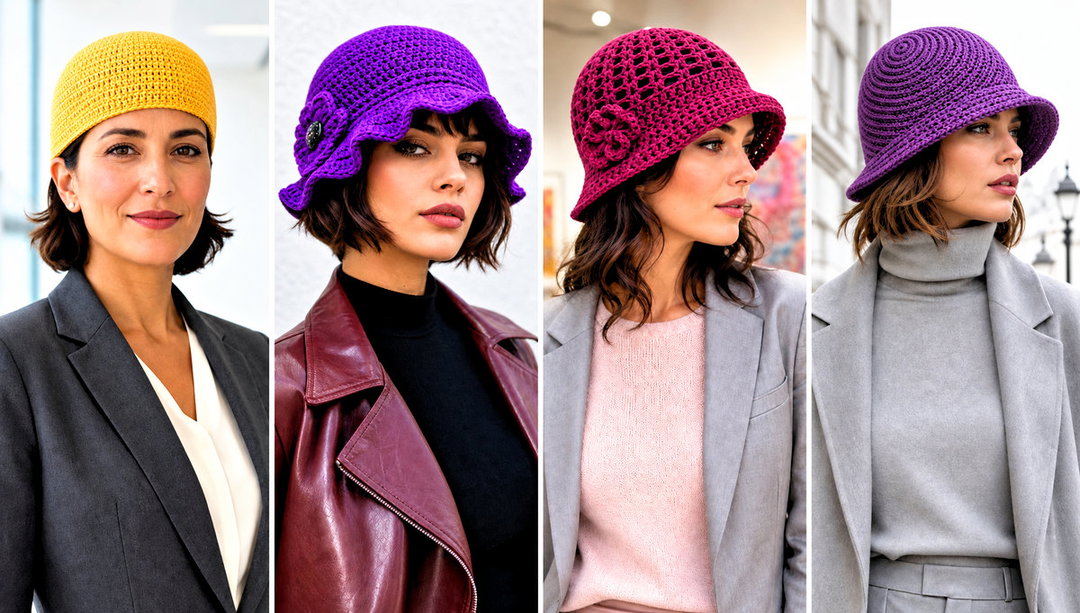 20 Crochet Flapper Hat Outfit Ideas for Vintage Charm