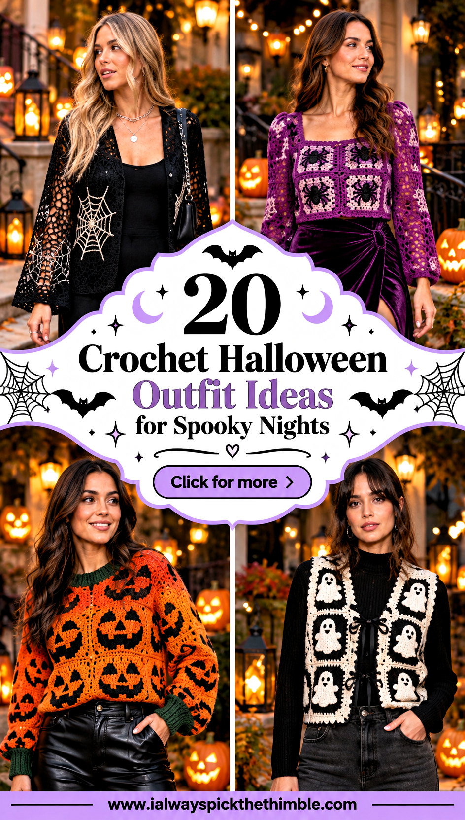 20 Crochet Halloween Outfit Ideas for Spooky Nights - 20 Crochet Halloween Outfit Ideas for Spooky Nights