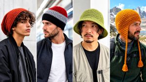 20 Crochet Hat Ideas for Men With Casual Winter Style