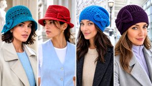 20 Crochet Hat With Bow Outfit Ideas for a Soft Look