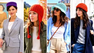 20 Crochet Hat for Beginners Outfit Ideas With Easy Layers