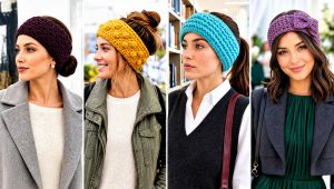 20 Crochet Headband Ear Warmers Outfit Ideas for Trail Days
