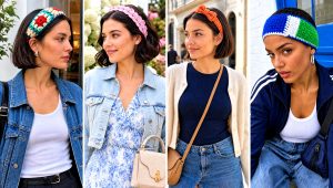 20 Crochet Headband for Short Hair Outfit Ideas for Work