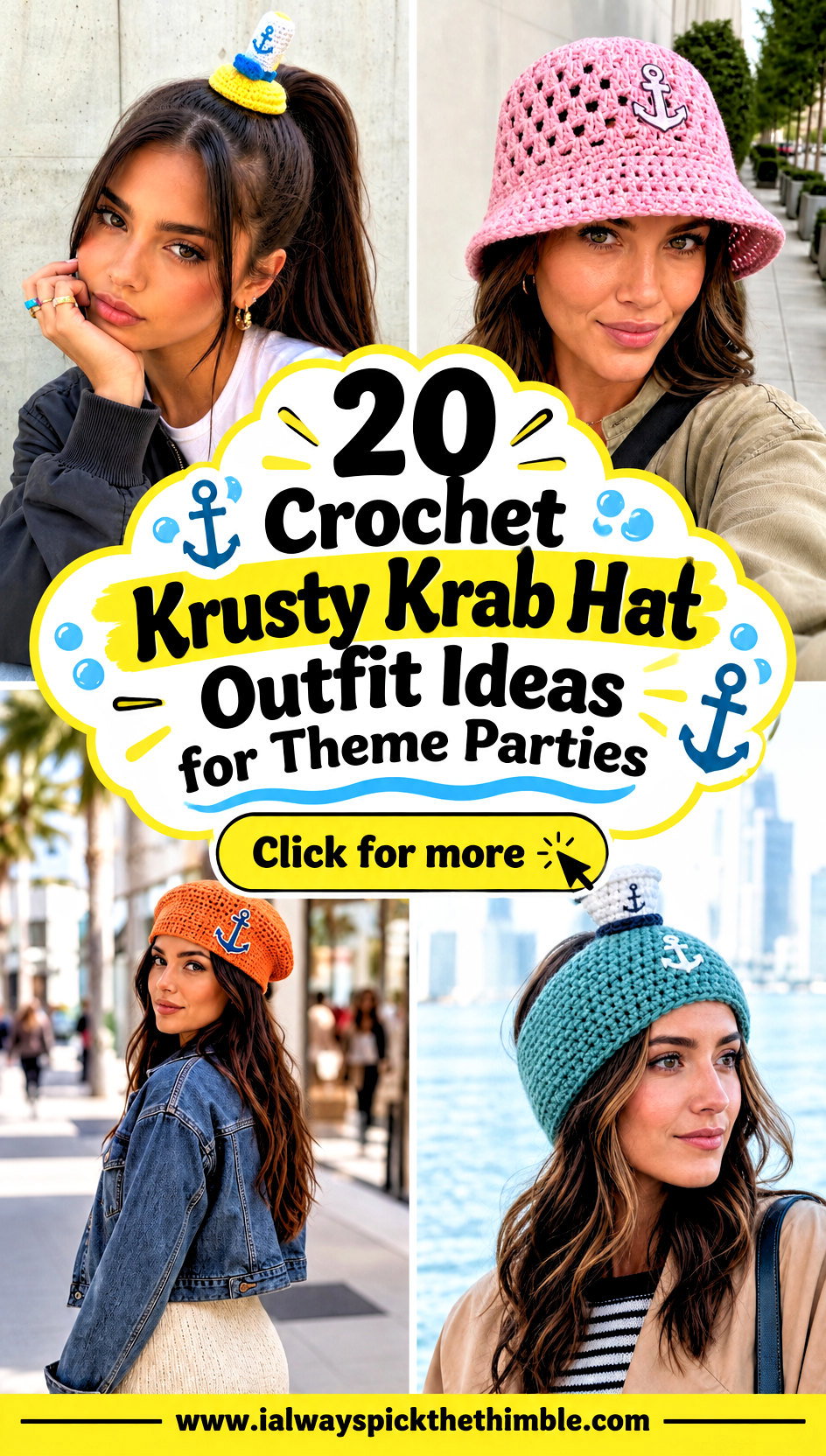 20 Crochet Krusty Krab Hat Outfit Ideas for Theme Parties - 20 Crochet Krusty Krab Hat Outfit Ideas for Theme Parties