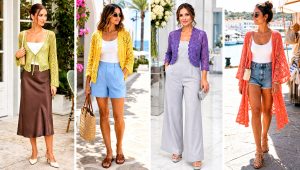 20 Crochet Lacy Cardigan Outfit Ideas for Everyday Wear