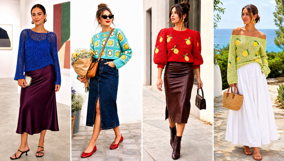 20 Crochet Lemon Sweater Outfit Ideas for Sunny Days