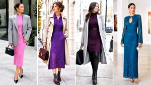 20 Crochet Long Sleeve Dress Outfit Ideas for Date Nights
