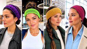 20 Crochet Makeup Headband Outfit Ideas for Spa Days