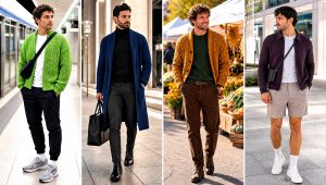 20 Crochet Men’s Cardigan Outfit Ideas for Everyday Wear