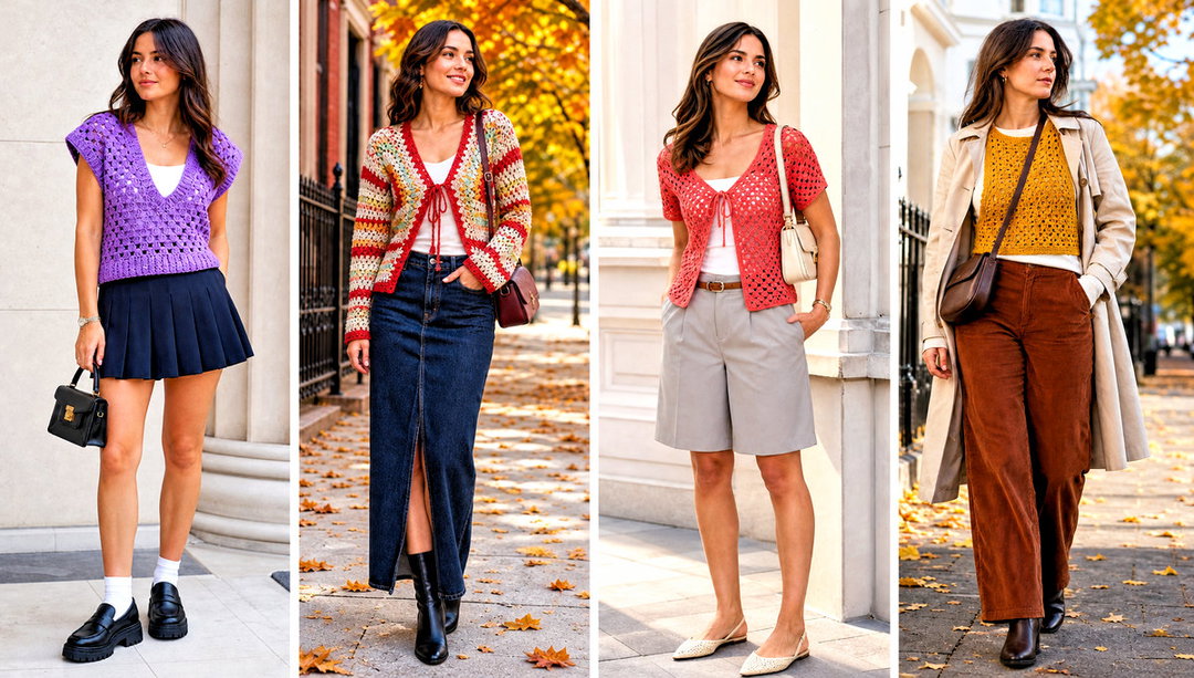 20 Crochet Neith Top Outfit Ideas for Easy Summer Looks
