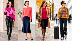 20 Crochet Panel Sweater Outfit Ideas for Casual Days
