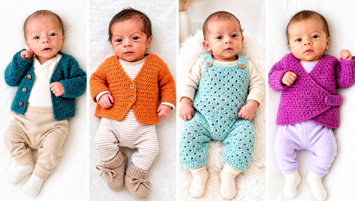 20 Crochet Preemie Clothes and Outfit Ideas for Tiny Babies