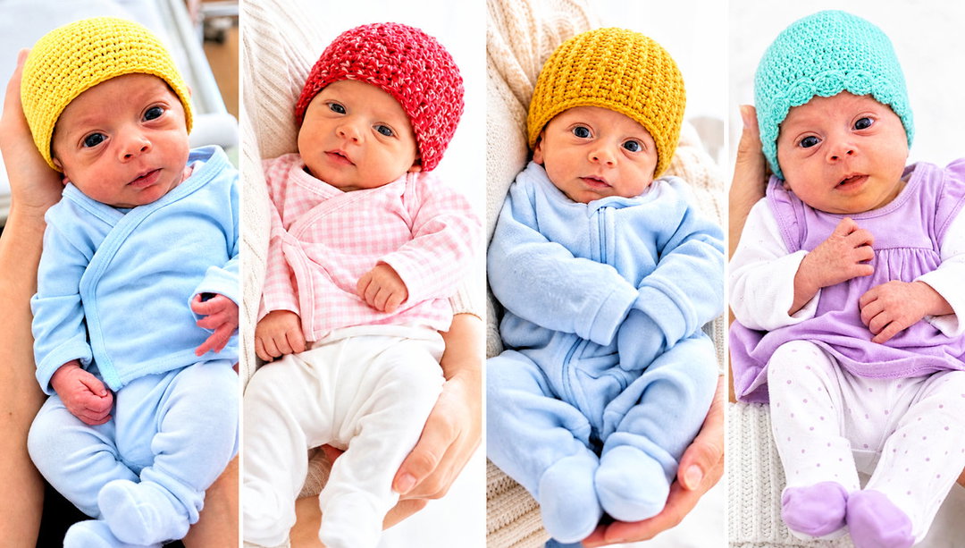 20 Crochet Preemie Hats Outfit Ideas for Sweet Baby Looks