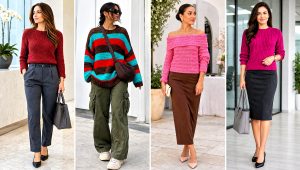 20 Crochet Quick Sweater Outfit Ideas for Easy Weekends