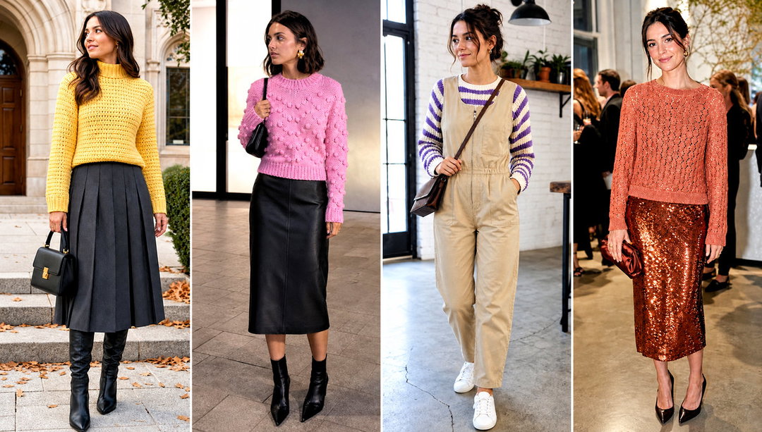 20 Crochet Rory Gilmore Sweater Outfit Ideas for Book Lovers