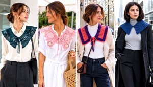 20 Crochet Sailor Collar Outfit Ideas for Nautical Looks