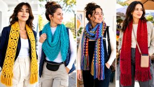 20 Crochet Scarf Fringe Ideas for a Fresh Handmade Finish