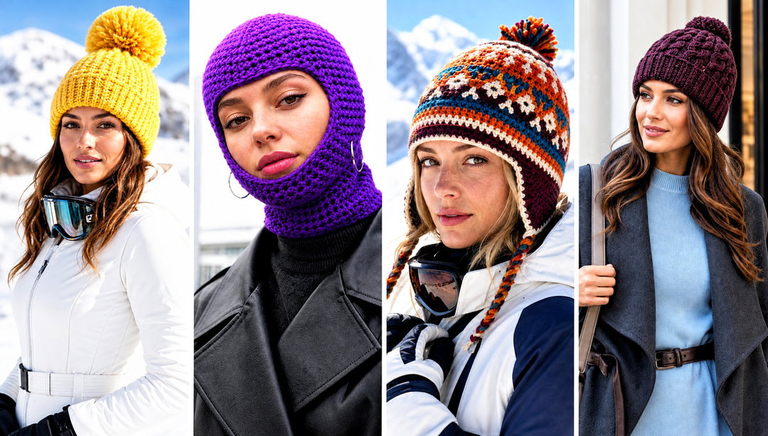 20 Crochet Ski Hat Outfit Ideas for Winter Weekends