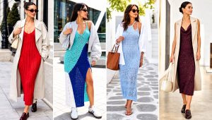 20 Crochet Slip Dress Outfit Ideas for Summer Date Nights