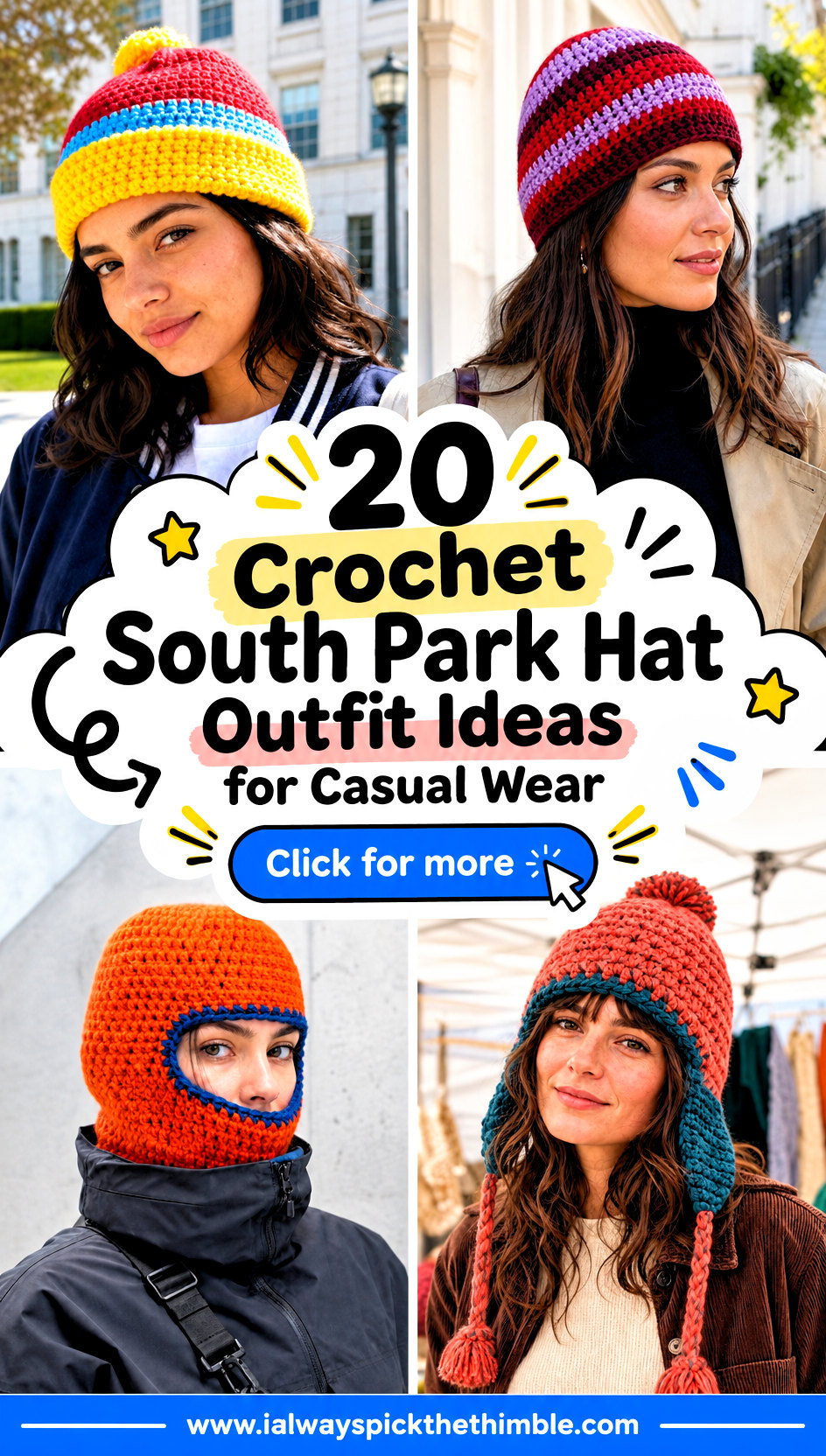 20 Crochet South Park Hat Outfit Ideas for Casual Wear - 20 Crochet South Park Hat Outfit Ideas for Casual Wear