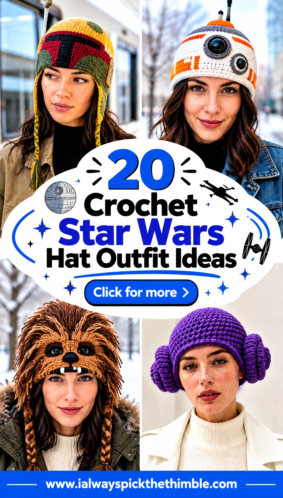 20 Crochet Star Wars Hat Outfit Ideas for Sci-Fi Fans - 20 Crochet Star Wars Hat Outfit Ideas for Sci-Fi Fans