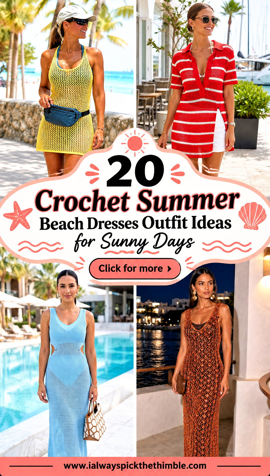 20 Crochet Summer Beach Dresses Outfit Ideas for Sunny Days - 20 Crochet Summer Beach Dresses Outfit Ideas for Sunny Days