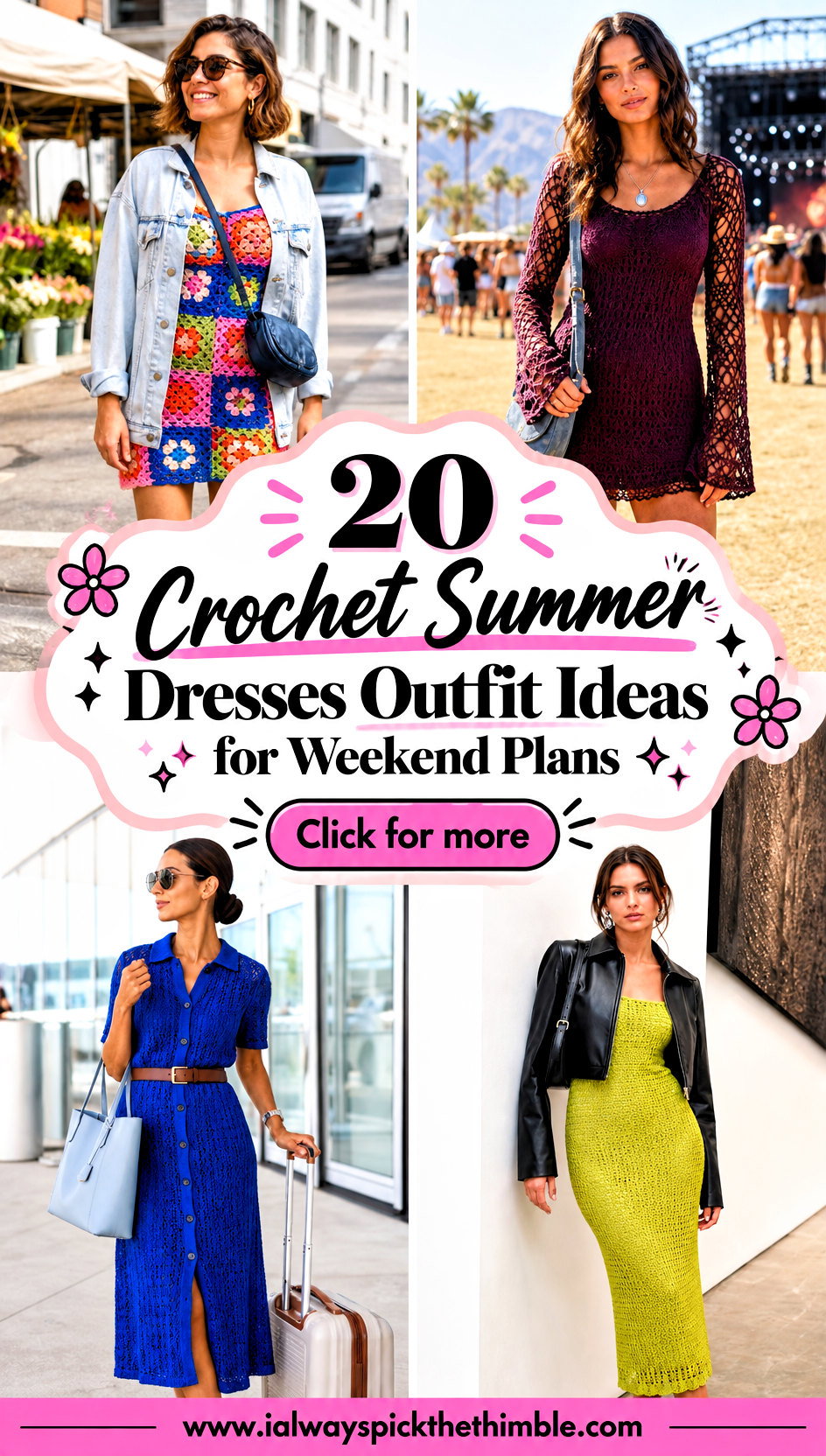 20 Crochet Summer Dresses Outfit Ideas for Weekend Plans - 20 Crochet Summer Dresses Outfit Ideas for Weekend Plans
