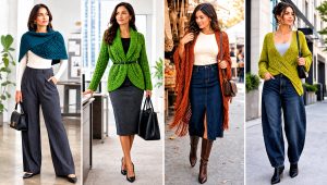 20 Crochet Sweater Wrap Outfit Ideas for Cozy Layers