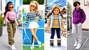 20 Crochet Sweater for Dolls Outfit Ideas for Tiny Looks