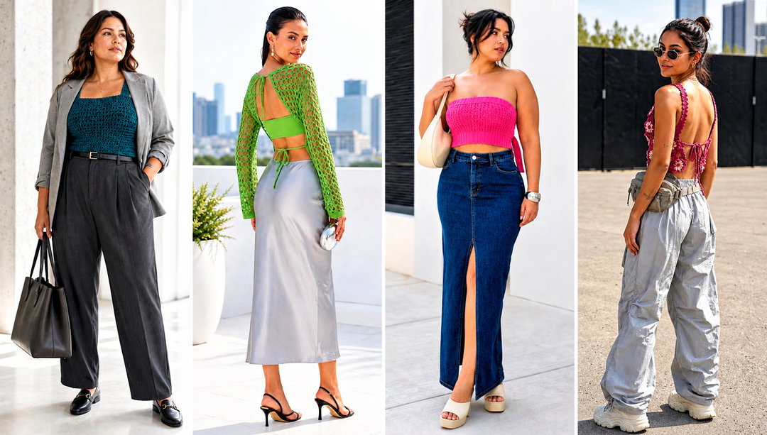 20 Crochet Tie Back Top Outfit Ideas for Sunny Weekends