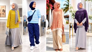 20 Crochet Top Hijabi Outfit Ideas for Modest Layers