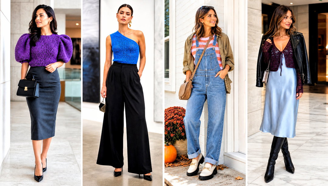 20 Crochet Tops for Fall Outfit Ideas for Cozy Layering
