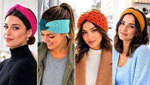 20 Crochet Twist Headband Outfit Ideas for Cool-Weather Days