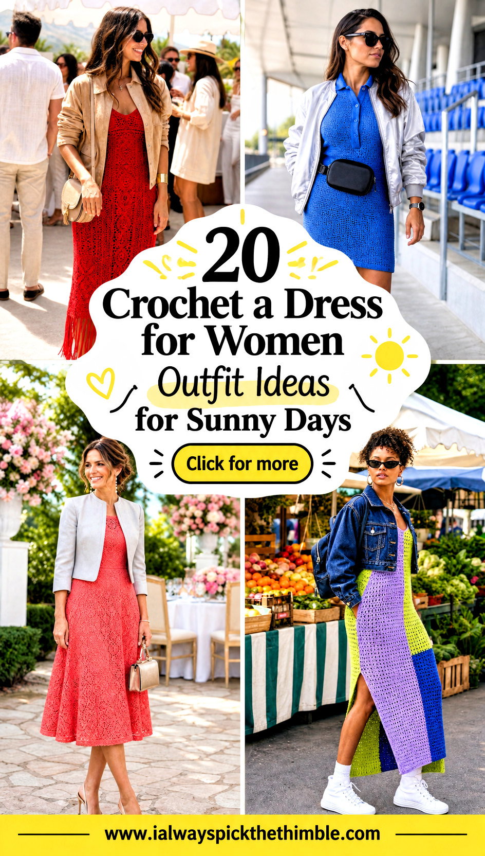 20 Crochet a Dress for Women Outfit Ideas for Sunny Days - 20 Crochet a Dress for Women Outfit Ideas for Sunny Days