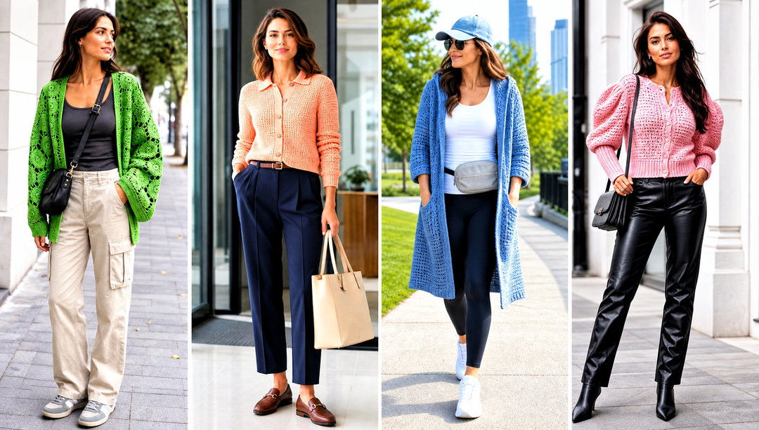 20 Crochet for Cardigans Outfit Ideas for Everyday Wear