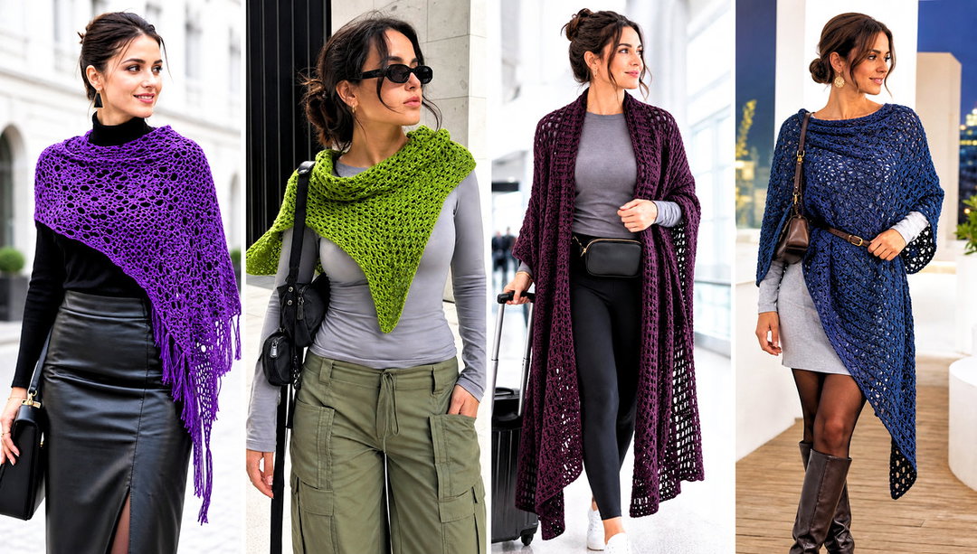 20 Crochet for Shawl Outfit Ideas for Evening Style