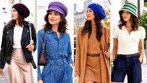 20 Crocheted Hat Outfit Ideas for Easy Weekend Style