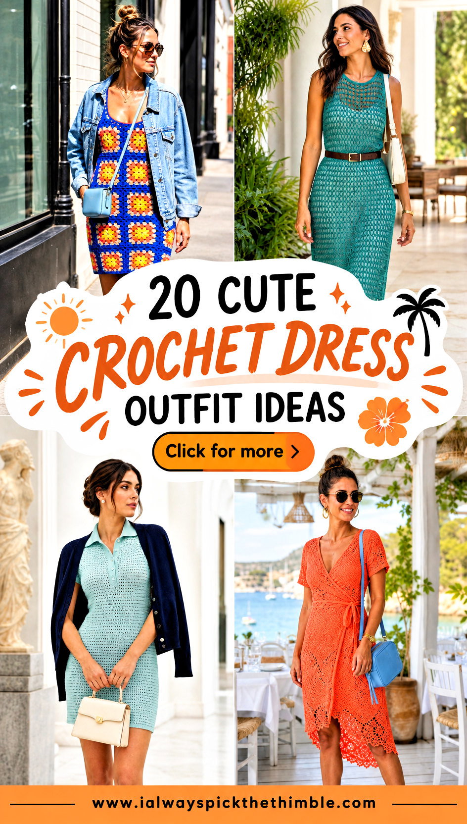 20 Cute Crochet Dress Outfit Ideas for Summer Getaways - 20 Cute Crochet Dress Outfit Ideas for Summer Getaways