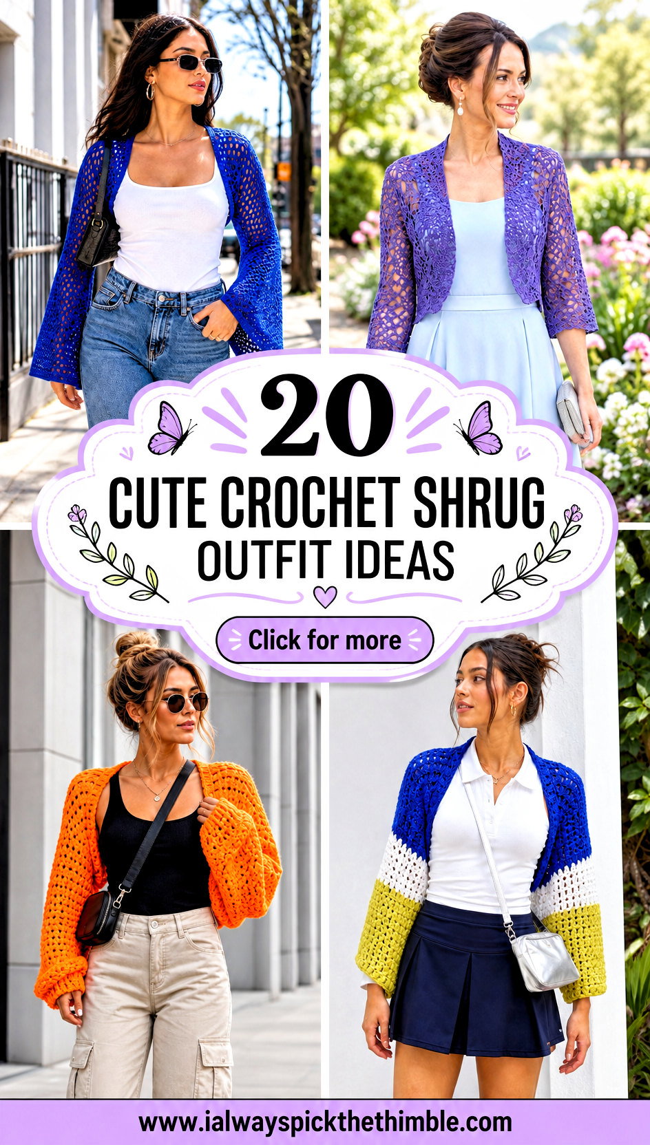 20 Cute Crochet Shrug Outfit Ideas for Light Summer Layers - 20 Cute Crochet Shrug Outfit Ideas for Light Summer Layers
