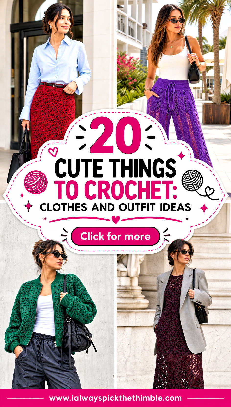 20 Cute Things to Crochet Clothes and Outfit Ideas - 20 Cute Things to Crochet: Clothes and Outfit Ideas