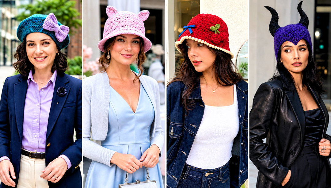 20 Disney Crochet Hat Outfit Ideas for Park Visits