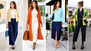 20 Diy Crochet Cardigan Outfit Ideas for Cozy Mornings