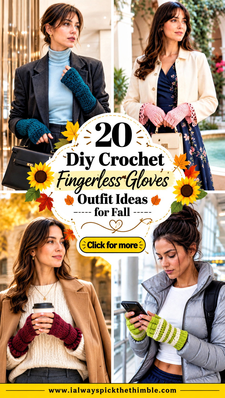 20 Diy Crochet Fingerless Gloves Outfit Ideas for Fall - 20 Diy Crochet Fingerless Gloves Outfit Ideas for Fall