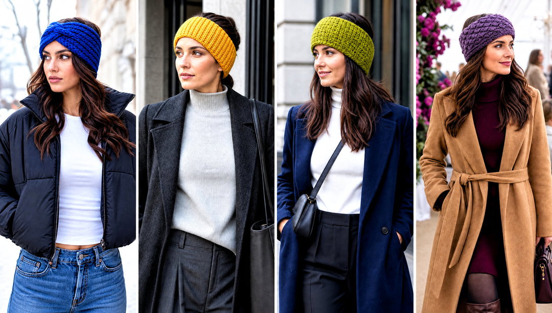 20 Diy Crochet Headband Ear Warmers Outfit Ideas for Winter