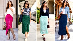 20 Diy Crochet Skirt Outfit Ideas for Beach Getaways