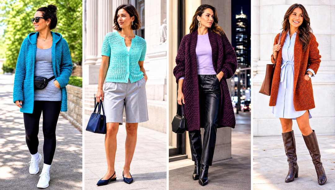 20 Dk Crochet Cardigan Outfit Ideas for Everyday Wear
