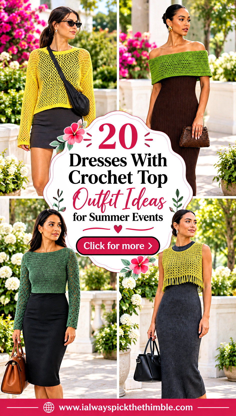 20 Dresses With Crochet Top Outfit Ideas for Summer Events - 20 Dresses With Crochet Top Outfit Ideas for Summer Events