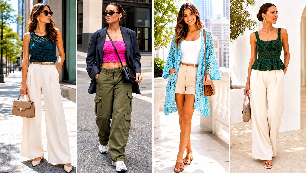 20 Easy Clothes to Crochet Outfit Ideas for Casual Days