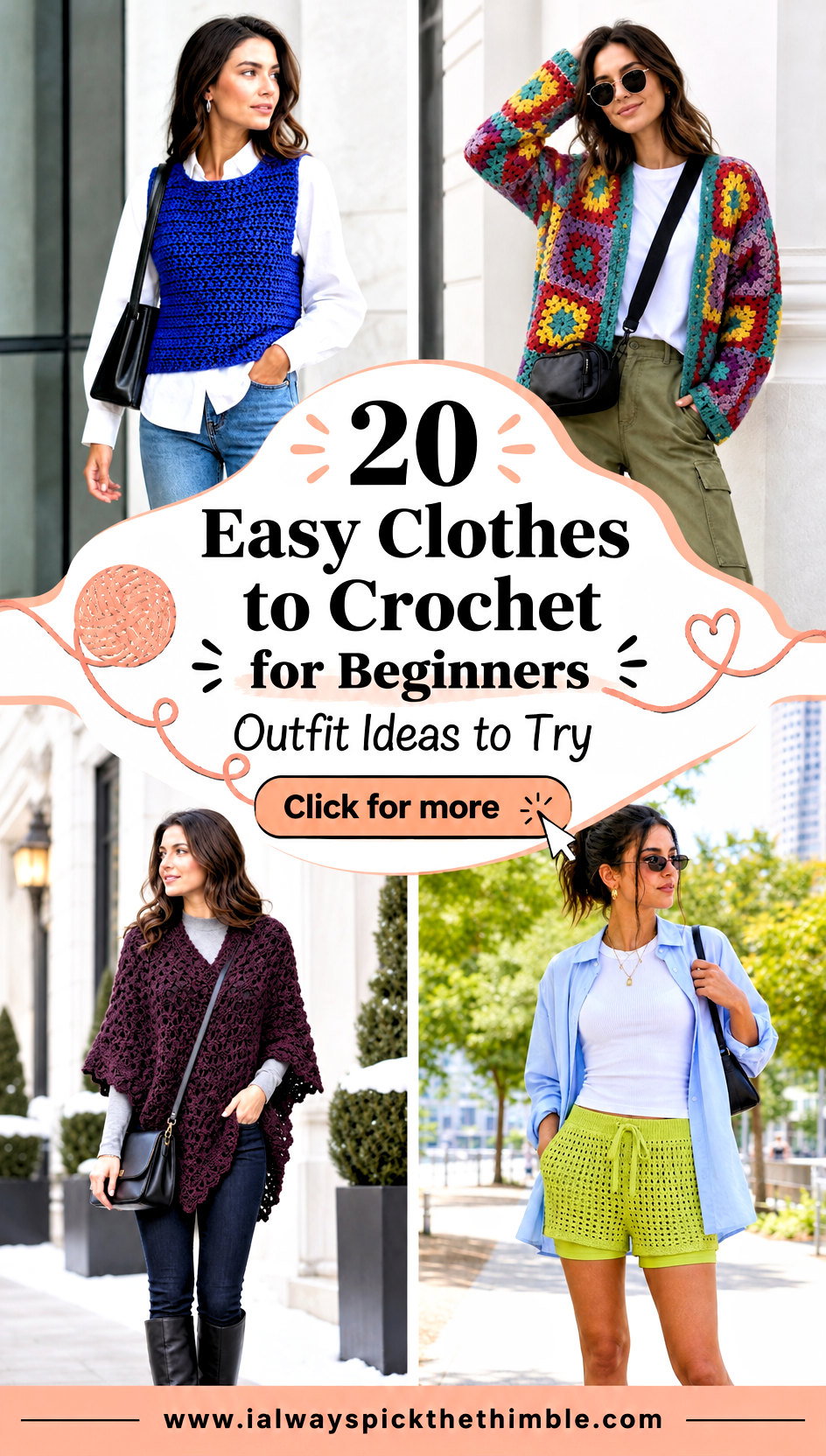 20 Easy Clothes to Crochet for Beginners Outfit Ideas to Try - 20 Easy Clothes to Crochet for Beginners Outfit Ideas to Try
