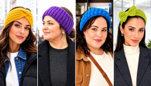 20 Easy Crochet Winter Headband Outfit Ideas for Crisp Days